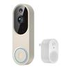 Wireless HD Night Vision Smart Doorbell Camera for Outdoor Home Monitoring