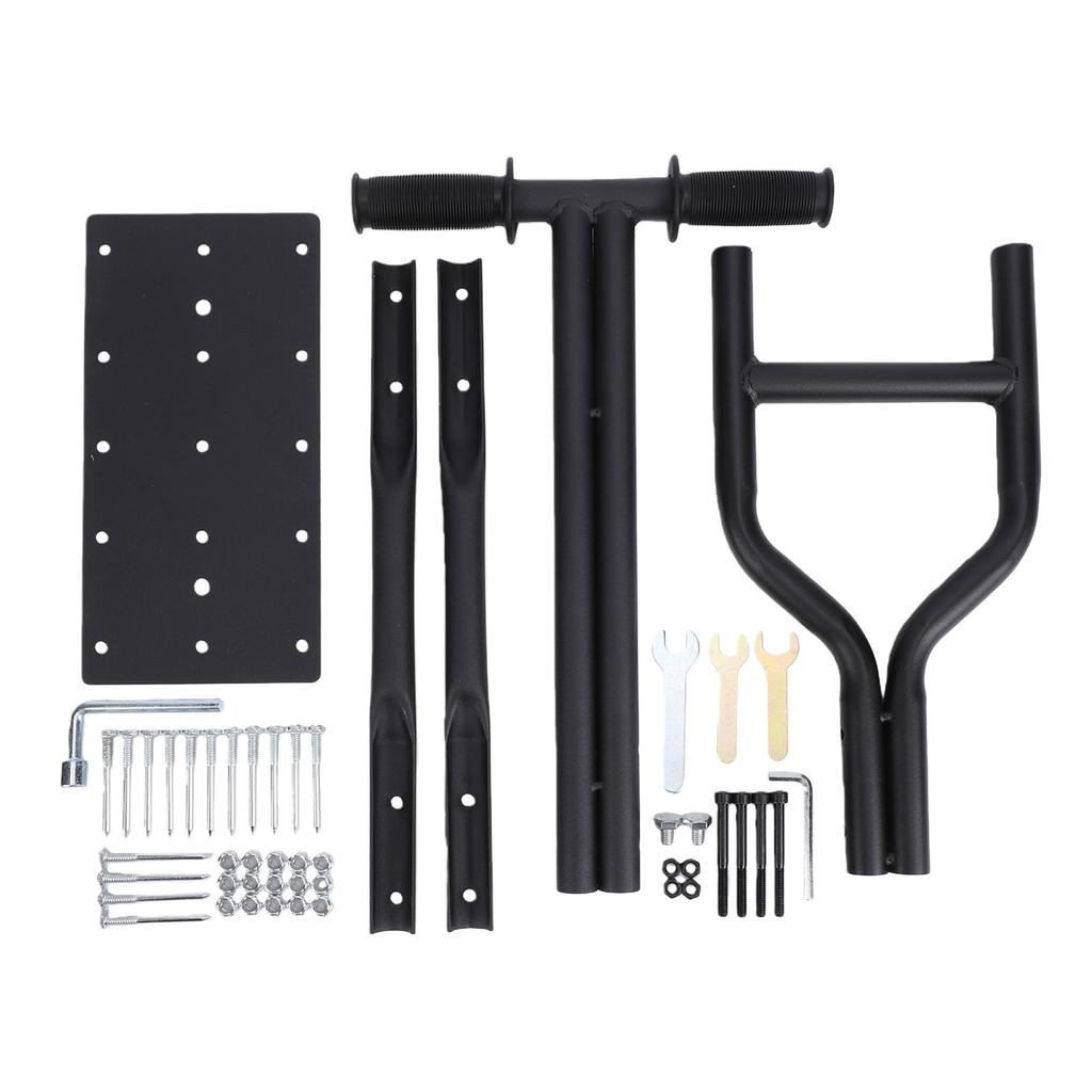Lawn Aerator Tool Thickened Spikes U Shaped Design Soil Aeration T Handle Manual Grass Aerating Tool