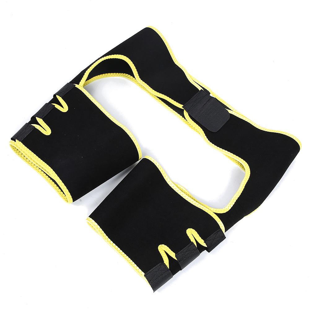 

Unisex Adjustable Fitness Body Shaper Fat Burning Weight Loss Waist Trainer CorsetYellow XXXL жёлтый