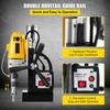 MD40 1-1/2 in. Electric Magnetic Drill Press Drilling Machine with 11PC HSS Cutter Set Precise Annular Cutter Kit Compact Switchable Evolution 1100W