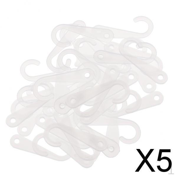 

5x 50 штук 45 мм пластиковые подвесные для носков перчаток