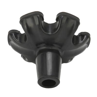 Cane Tips 6 Pillar Design Nonslip Rubber 19mm Crutch Tips with for Walking Stick Shooting Stick