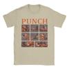 Men TShirts Punch Monkey Funny Animal Amazing Pure Cotton Tees Short Sleeve  T Shirts O Neck Clothing 6XL