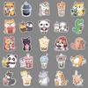Cute Cartoon Pet Stickers - 50 Waterproof Sheets for Laptop & Notebook Decoration