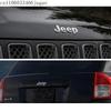 For JEEP Wrangler Tj Jk Jl Grand Cherokee Commander Renegade Liberty Compass Patriot Car Front Trunk Side Emblem Metal Sticker