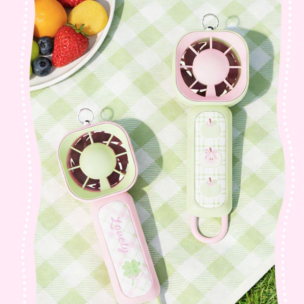 Strong Airflow High Speed Fan Quiet Operation Portable Fan Portable Handheld Mini Fan Student Use