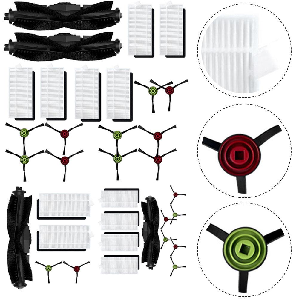 Main Brush For Max Titanium 1 Pcs Main Brush 2 Pcs Side Brushes