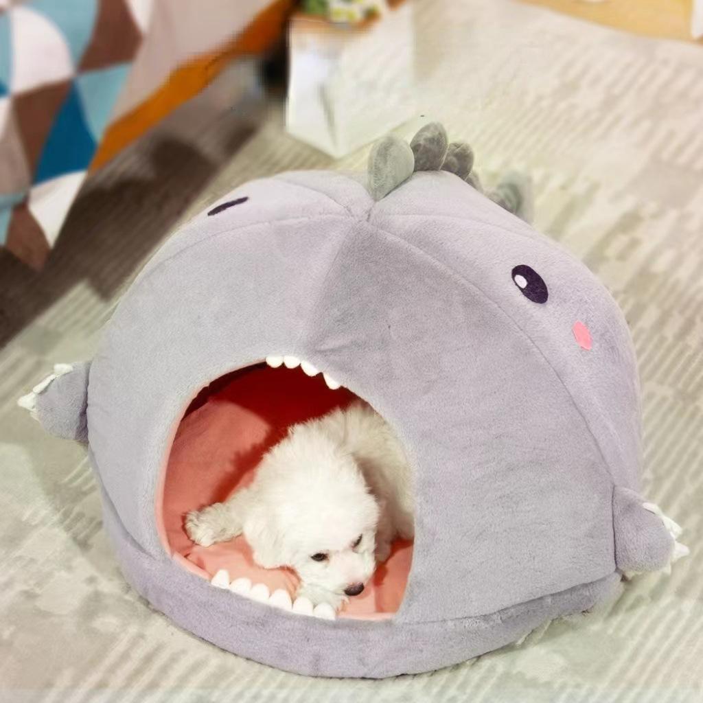 New Deep Sleep Comfort In Winter Cat Bed Iittle Mat Basket Small Dog House Products Pets Tent Cozy Cave Nest Indoor