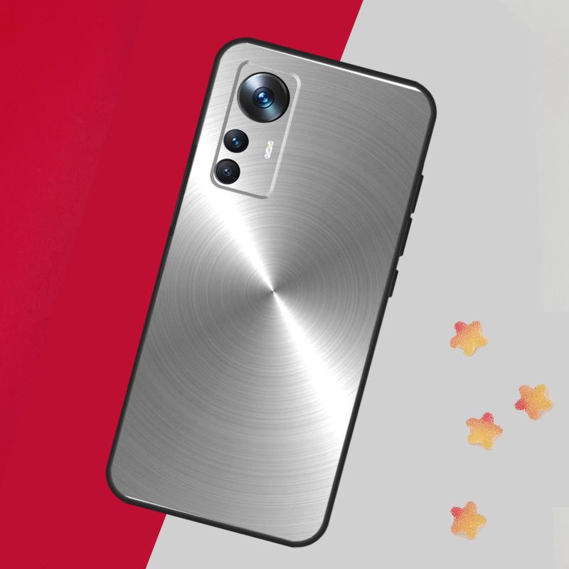 Steel Iron Metal Pattern Case For Xiaomi 13T Pro 12T 11T 12 14 13 Lite 12X POCO F5 X3 X5 Pro X4 F4 M5 M5s F3 Cover