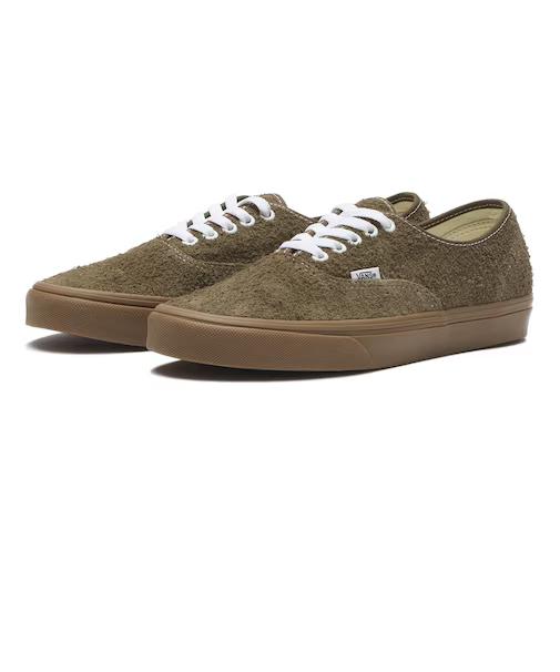 VN000EGAENB Vans Authentic Hairy Suede Warm Brown (Men s) 10