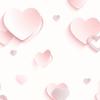 Muriva Heart Glitter Wallpaper
