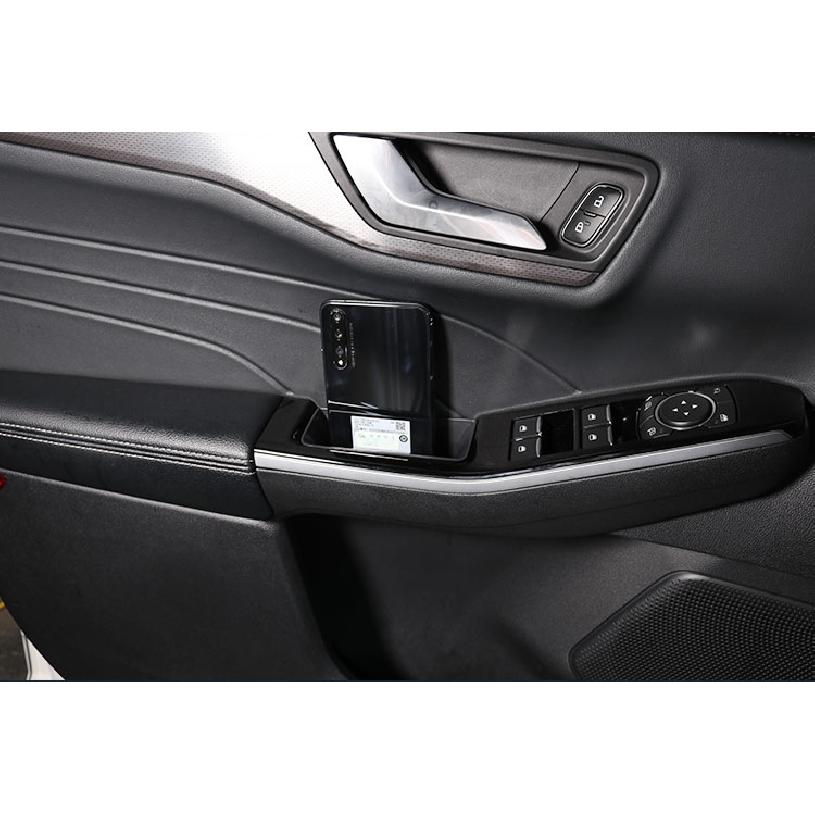 Accesorii pentru Ford Escape Kuga față interior mașină ușă depozitare palet cotiera container cutie capac kit