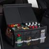 Collapsible Car Storage Box Multi-Compartment Car Cargo Container Trunk Storage Organizer  SUVs