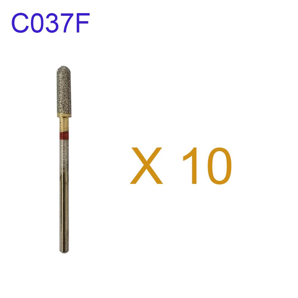 10 Pcs/Box Dental Hp Sintered Diamond Burs Kit Universal Dental Dentistry Burs Cutting Drills Dentist Lab Material Steel Prepare