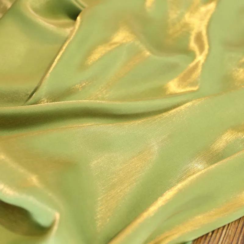 Tessuto per Abbigliamento Verde Traspirante Fai da Te Lavoro a Maglia Cucito Accessori Materiale per Abiti Camicie Tessuti Estetica Retrò