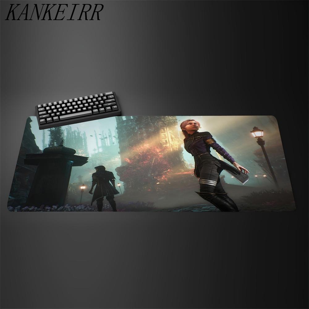 Spiel Clair Obscur Expedition Mauspads HD-Druck Computer-Gamer Verriegelungskante Rutschfestes Mauspads XXL Tastatur PC Schreibtischunterlage