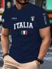 Fashionable and Casual Summer 3D Printed Large-sized Men's T-shirt Loose and Comfortable Suitable for Daily Wear