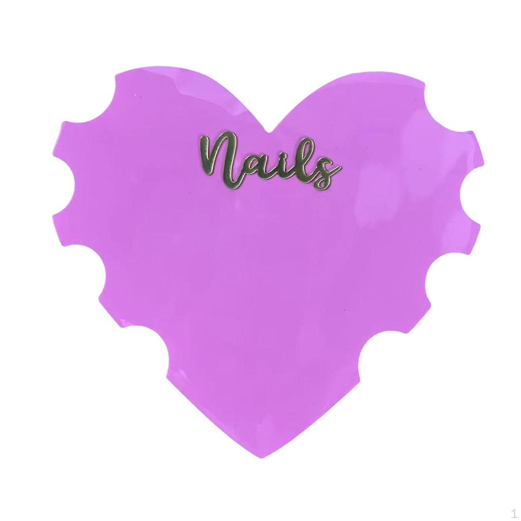 Acrylic Nail Photo Prop Display Card Versatile Professional Fashion Nails Technician Picture