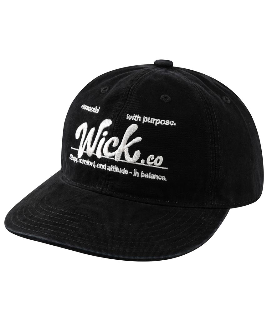 Wig Purpose Smoke Wash Flat Cap