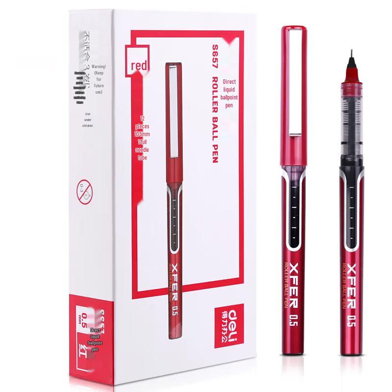 Deli S657 Direct Liquid Rollerball Pen