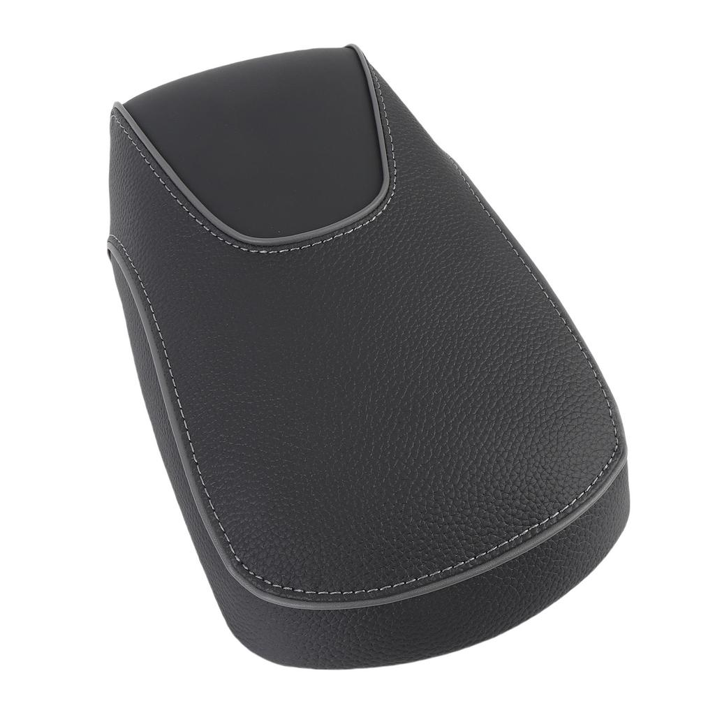 Motorcycle Passenger Seat Cushion PU Leather Ergonomic Rear Seat Pillion Pad Replacement for Indian Scout Sixty Bobber
