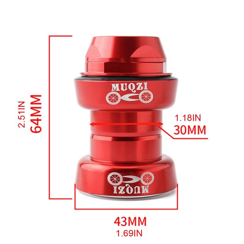 Bike Headset, Bike Headset Aluminium Alloy Road Cycle Headset for 30mm Head Tube