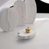 Zierlicher 18K Gold Platinierter Edelstahl Kürbis Zarte Kette Minimalistisch Einfach Halloween Schmuck Bester Freund Schmuck Geschenke