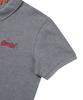 Syupeodeulai Vintage Logo Polo Shirt Melange Grey Sdmiqap60Mgr