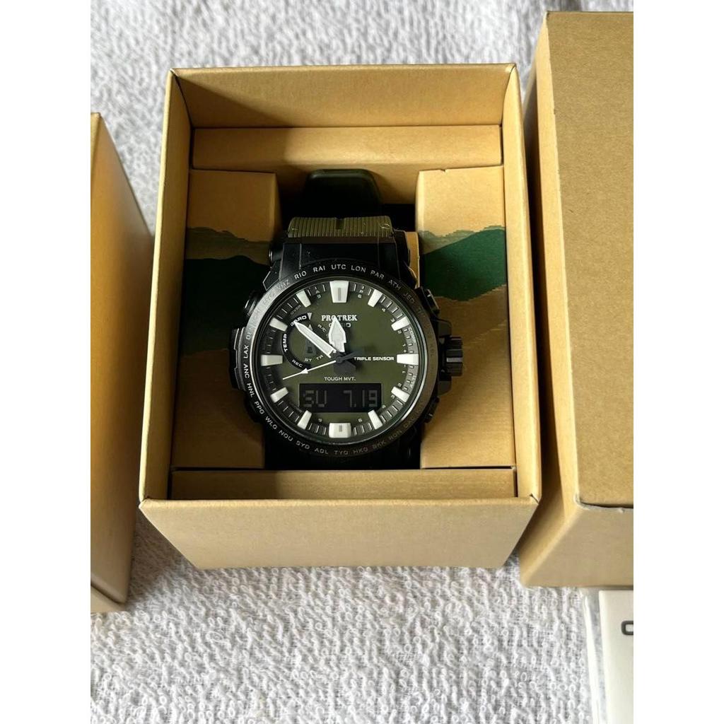 Used CASIO PRO TREK PRW-61Y-3JF Climber Line Solar Radio