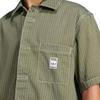 Adidas Originals Skin-Friendly Comfortable Durable Striped Polo Shirt Men Shirts Green JP4480