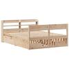 VidaXL Cadre de lit sans matelas 120x200 cm bois de pin massif 3307125