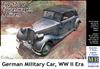 Master Box 1/35 Scale German Military Passenger Car 170V 4-Door 1937-1940 Plastic Model Kit MB35100