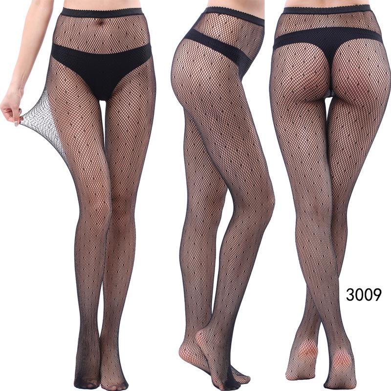 European & American Fashion Fishnet Pantyhose with Sexy Tattoo Lace Design