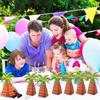 10Pcs Paper Carton Wedding Palm Tree Folding Locket Eco-Friendly Candy Wrapping Box Party Paper Box Marriage Coconut Tree Carton