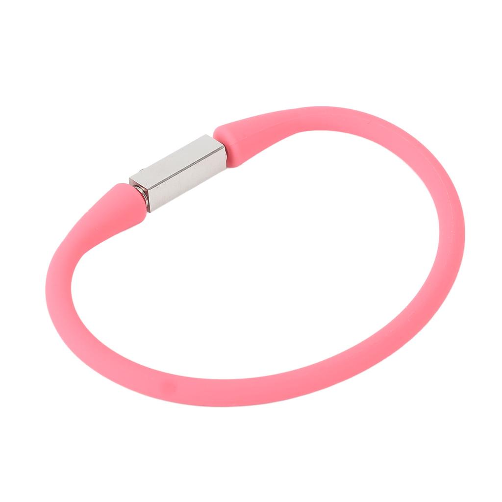 Negative Ion Balance Energy Wristband Men Women Magnetic Therapy Silicone Sports Bracelet for