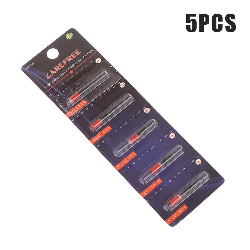 

5Pcs Electric Fishing Float Tail LED Electronic Light Luminous Drifting LED Lamp Light Fishing Tackle Or 5Pcs 311 Battery красный