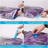 Vacuum Storage Bag with Hand Pump for Comforters, Bedding, Blanket Storage, Clothes Space Saver