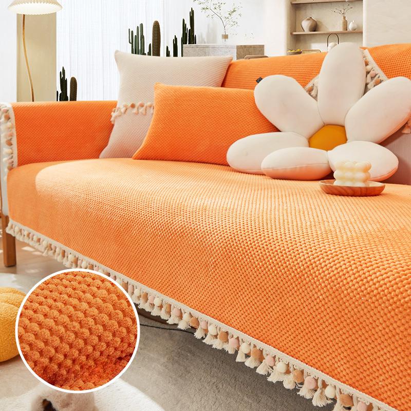 Sofa Cushion All-Season Universal Seat Cushion Sofa Cover 2024 New Simple Modern Cover Towel Cushion