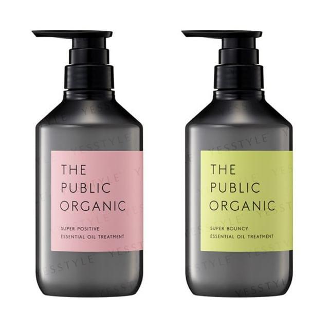 THE PUBLIC ORGANIC - Essential Oil Hair Treatment Floral Woody - Positive - 400ml Refill
