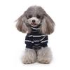 Ubrania dla zwierząt Ubrania domowe Ubrania dla psów w paski Piżamy Ubrania dla psów z wysokim dekoltem Ubrania z czterema nogami