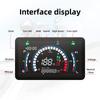 New Motorcycle Speedometer LCD Odometer Digital Gauge with Voltage fuel gauge Dashboard For Honda EX5 Dream/EX5 Ipowed