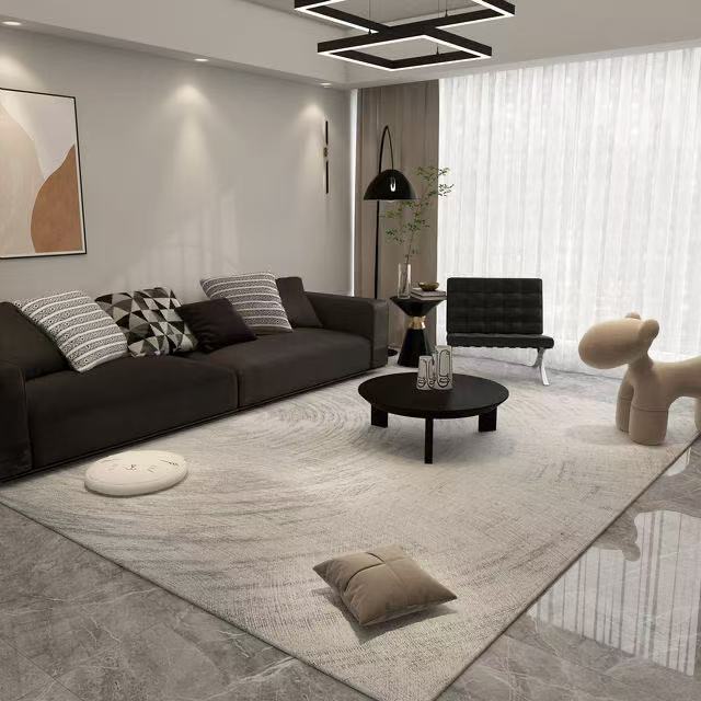 

WTEMPO Living Room Carpet Bedroom Floor Mat Indoor Mat Bedside Carpet 80*120cm