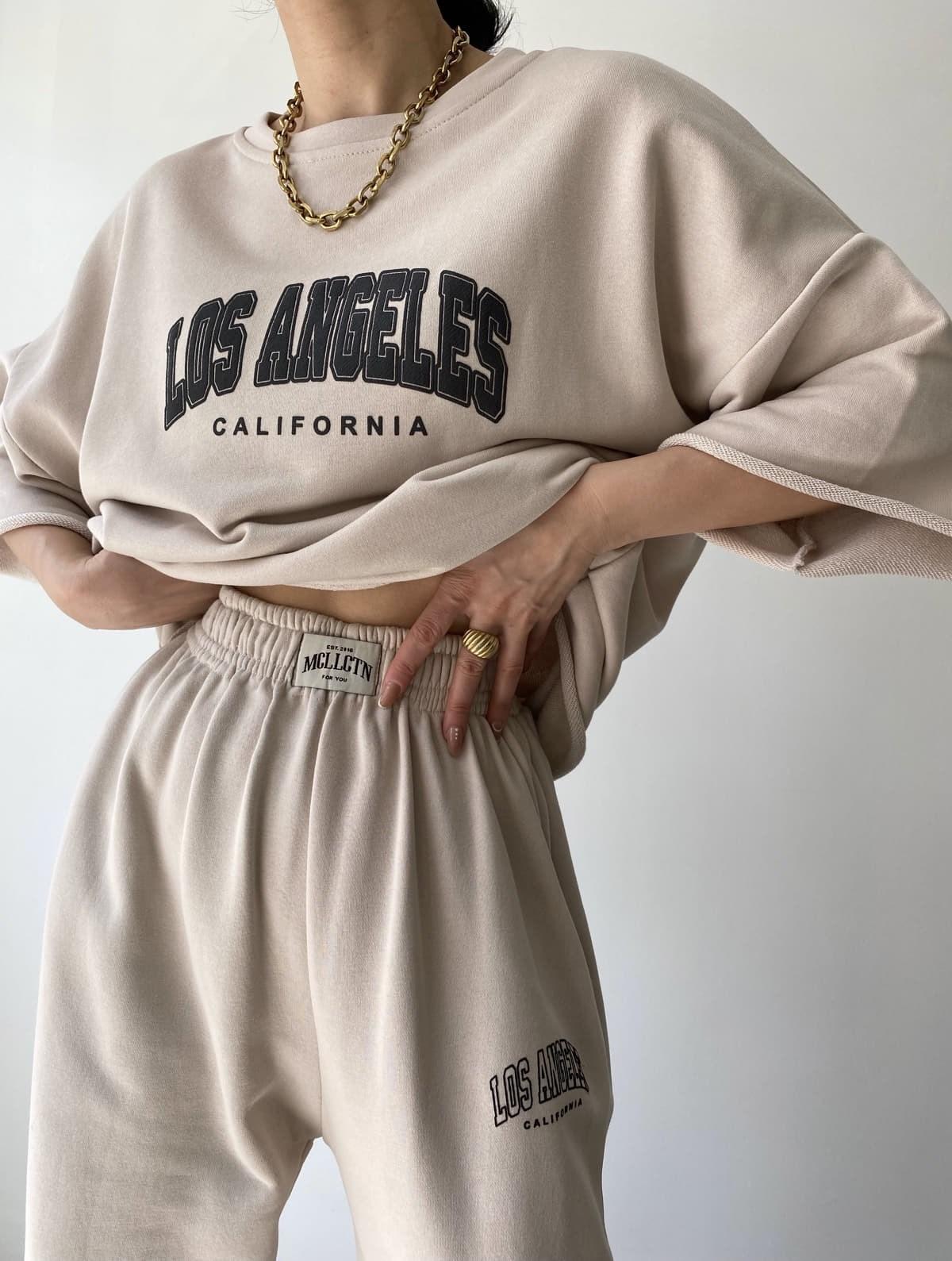 

MCLLCTN Спортивный костюм с футболкой Los Angeles Bone