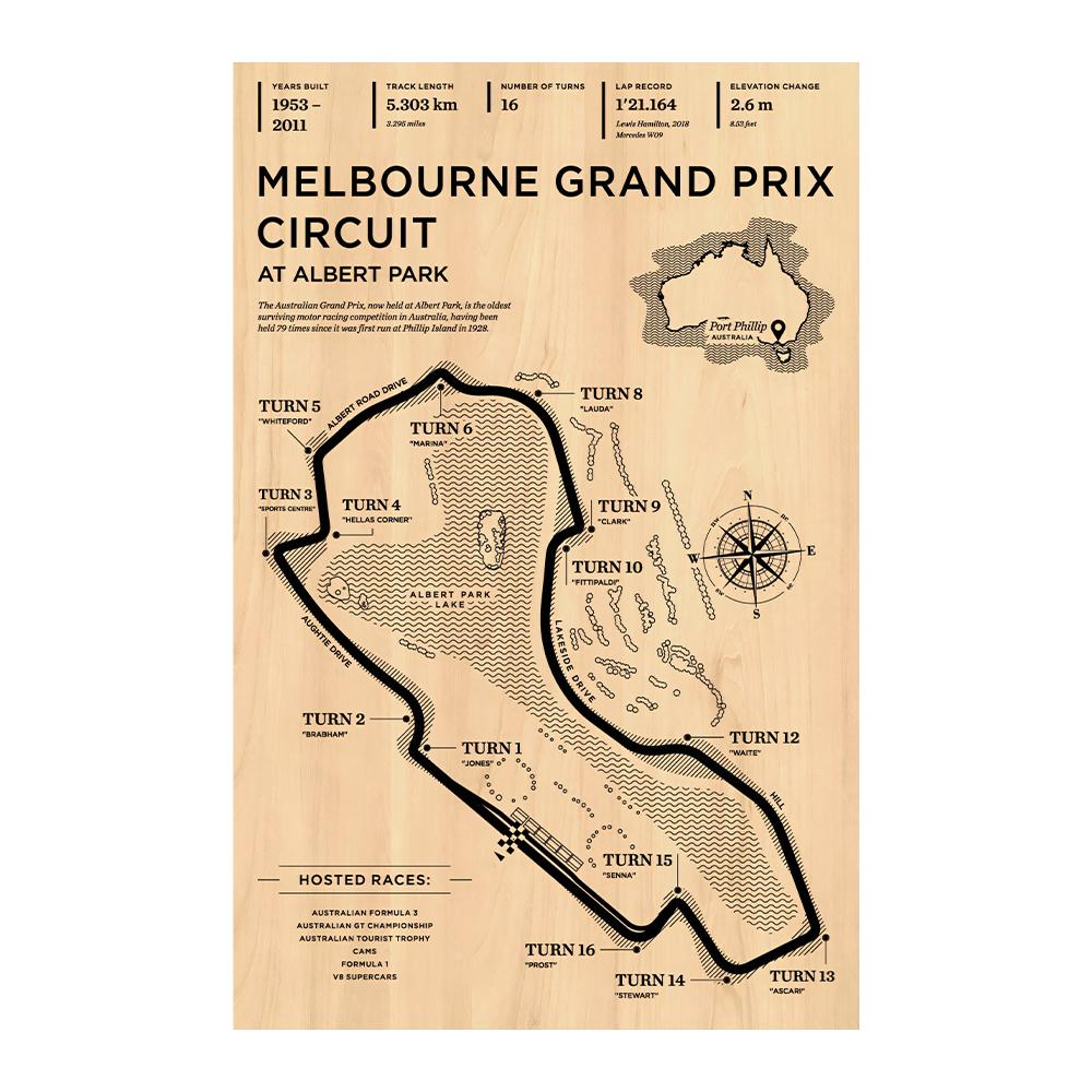 Formula Racer Poster Aesthetics Racing Monaco Grand Prix Circuit Track Wall Art Mural Home Room Decor Vintage Canvas Painting