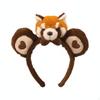 Cute Raccoon Headband, Plush Hair Accessories, Women Girls Party other Ears