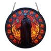 2025 New 2d Holiday Pendants Halloween Acrylic Stained Glass Window Decorations Garden Decorations Home Porch Decorations.