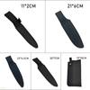 Chef Knife Sheath Waterproof Durable Oxford Thick Sheath Chef's Scabbard Chopper Cleaver Butcher Blade Guard Case Storage Bag