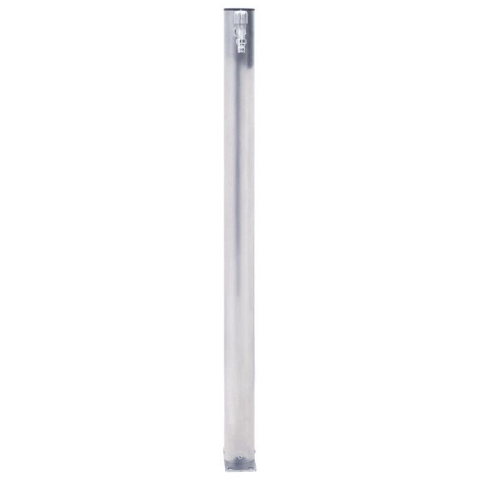 Colonne à eau de jardin 40 cm acier inoxydable rond