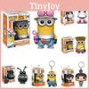 Funko Despicable Pop Me 3 Cartoon Agnes Minions Toys Kids Gift Minions Keychain