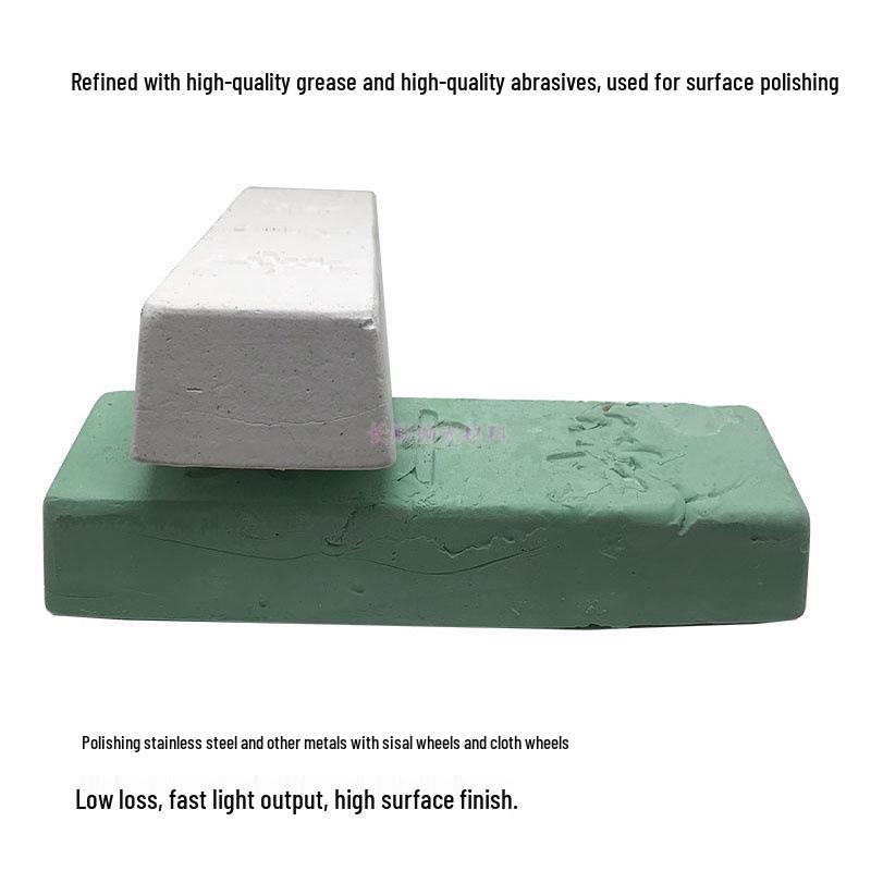 999 Great China Ash Wood Stainless Steel Polishing Paste for White Surface - Bright Shine with Green Wax